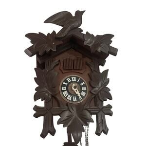 Vintage Cuckoo Clock LADOR Switzerland For Parts, Repair Musical Mechanical